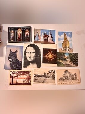 Vtg USA Postcard Lot of 128 Unused Many States 1930’s-90’s NYC History